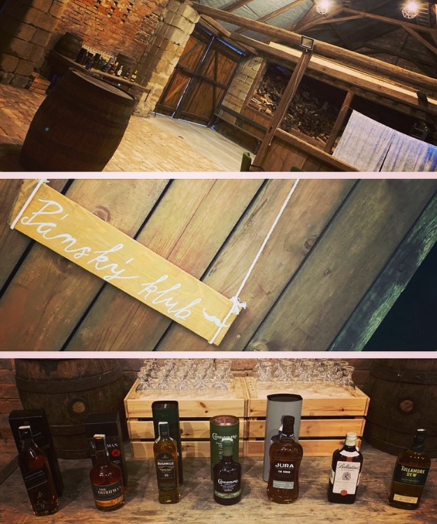Vinotéka a bar statku U Cerhů – historický prostor s výběrem vín a nápojů